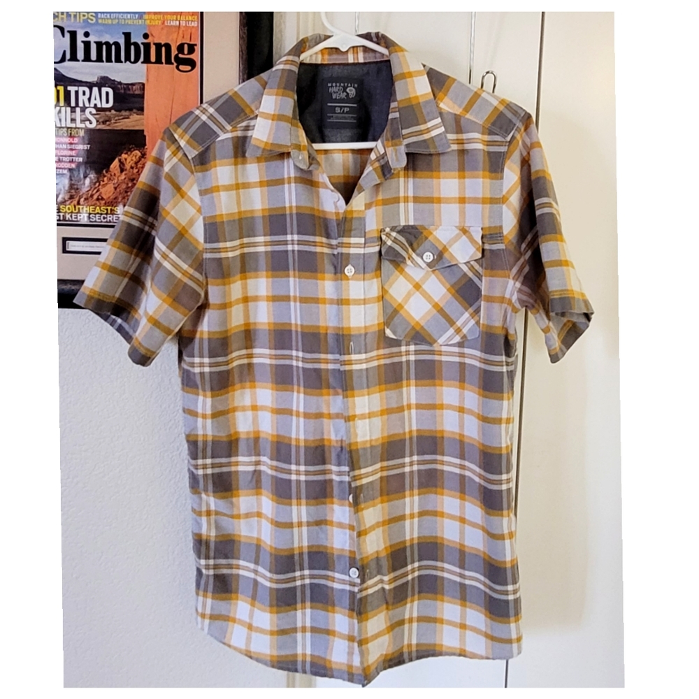 Mountain Hardware Men's Short Sleeve Button Shirt